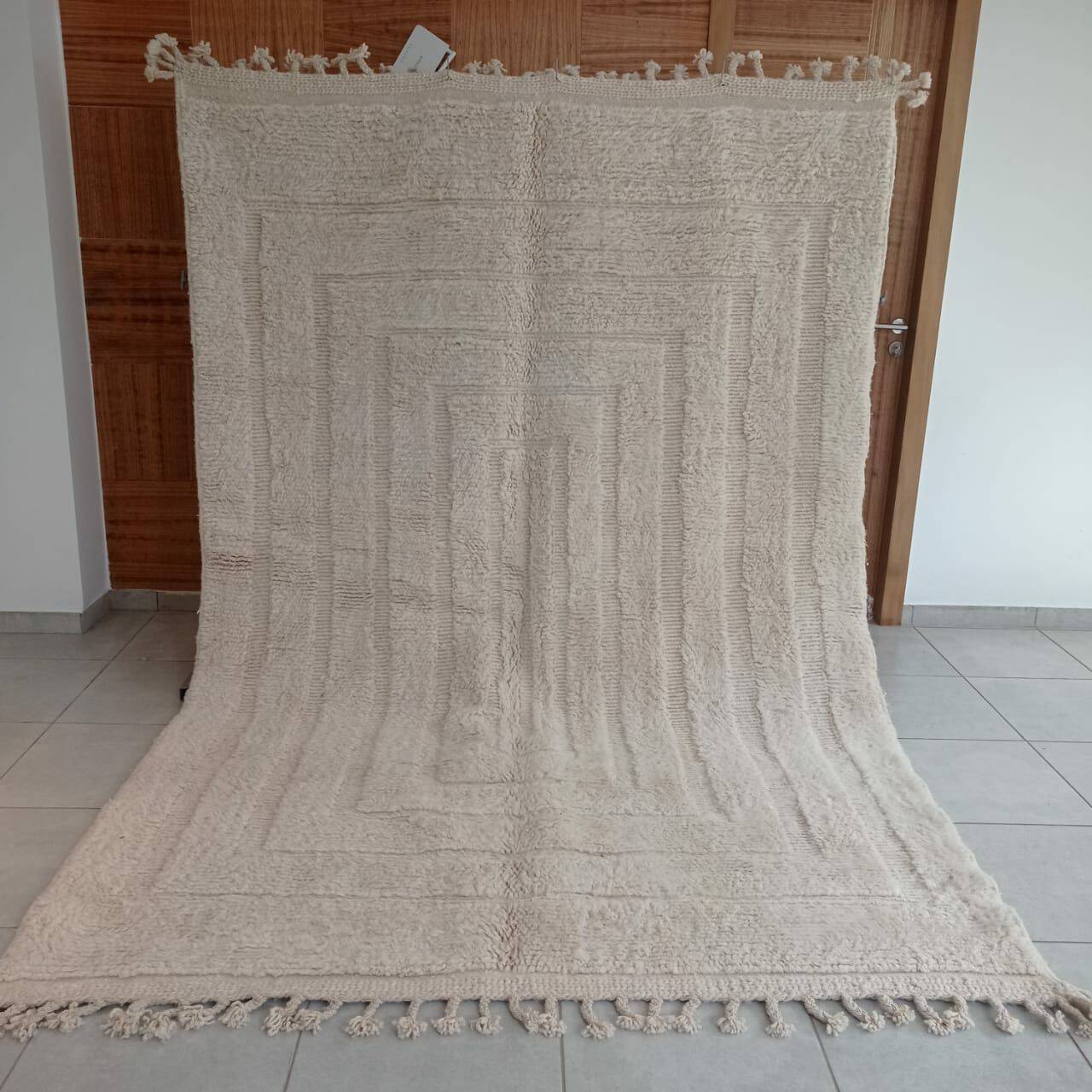 Handmade Beni Ouarain rug 300x200 cm
