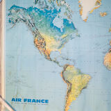 Air France world map