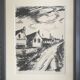 Lithograph after Maurice de VLAMINCK, Surroundings of Verrière