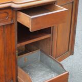Antique mahogany wood furniture, English counter furniture, English servant, buffet furniture