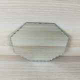 Mirror octagonal tray cisele  20x20cm