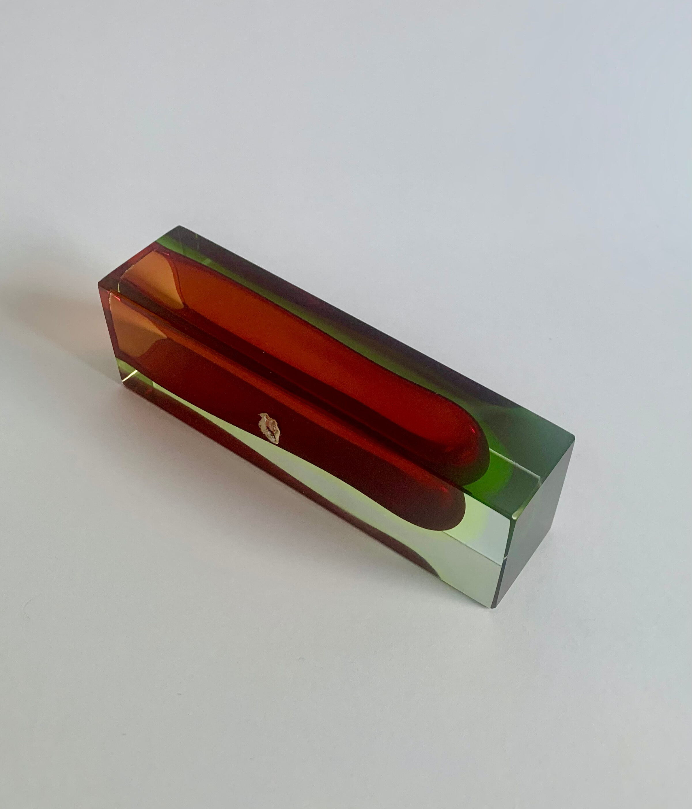 Vase by F. Poli for Murano, Italy, 1970s