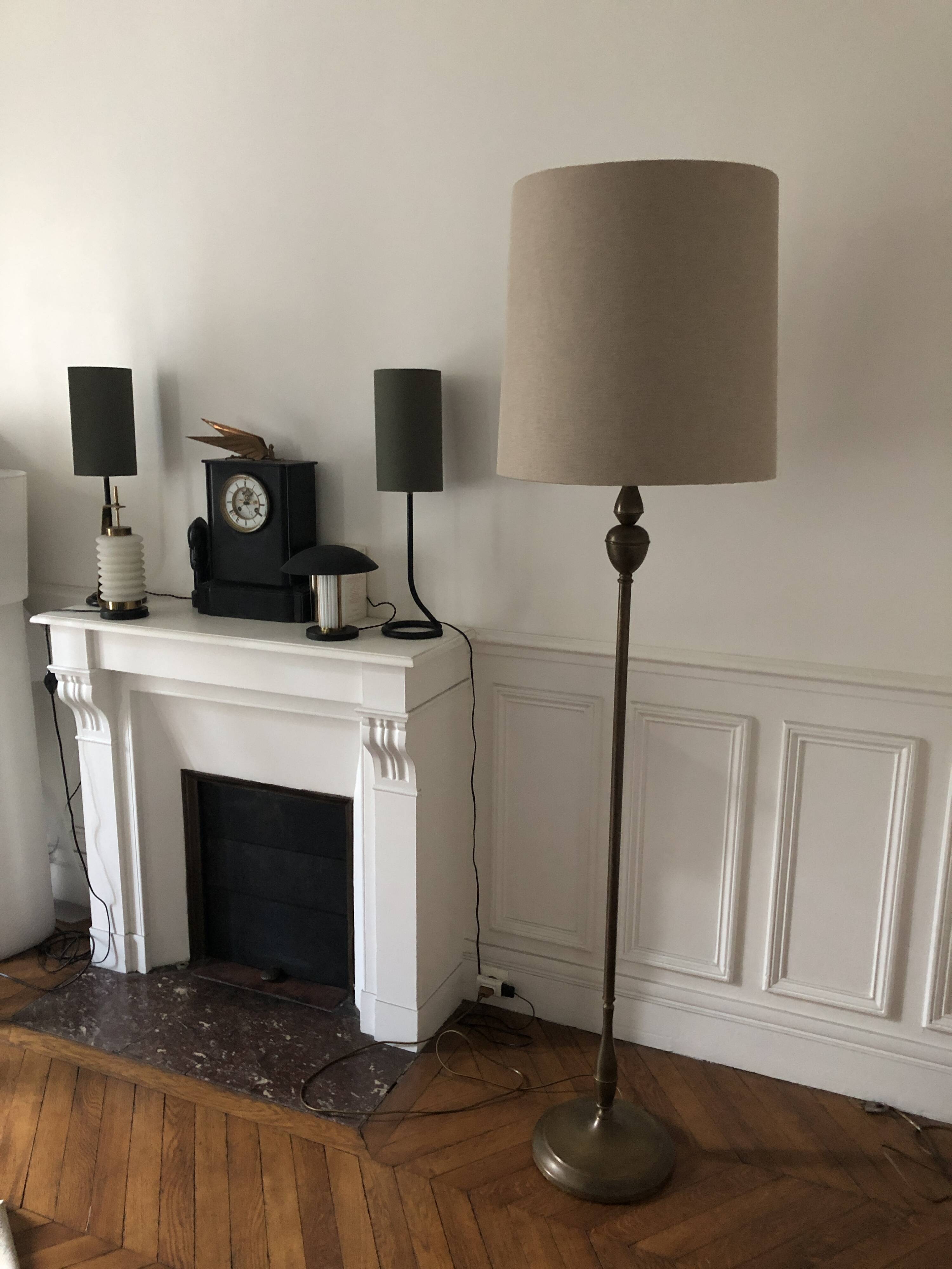 Lampadaire italien Lumi Milano 1960