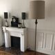 Lampadaire italien Lumi Milano 1960