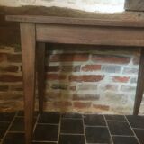 Beech side table