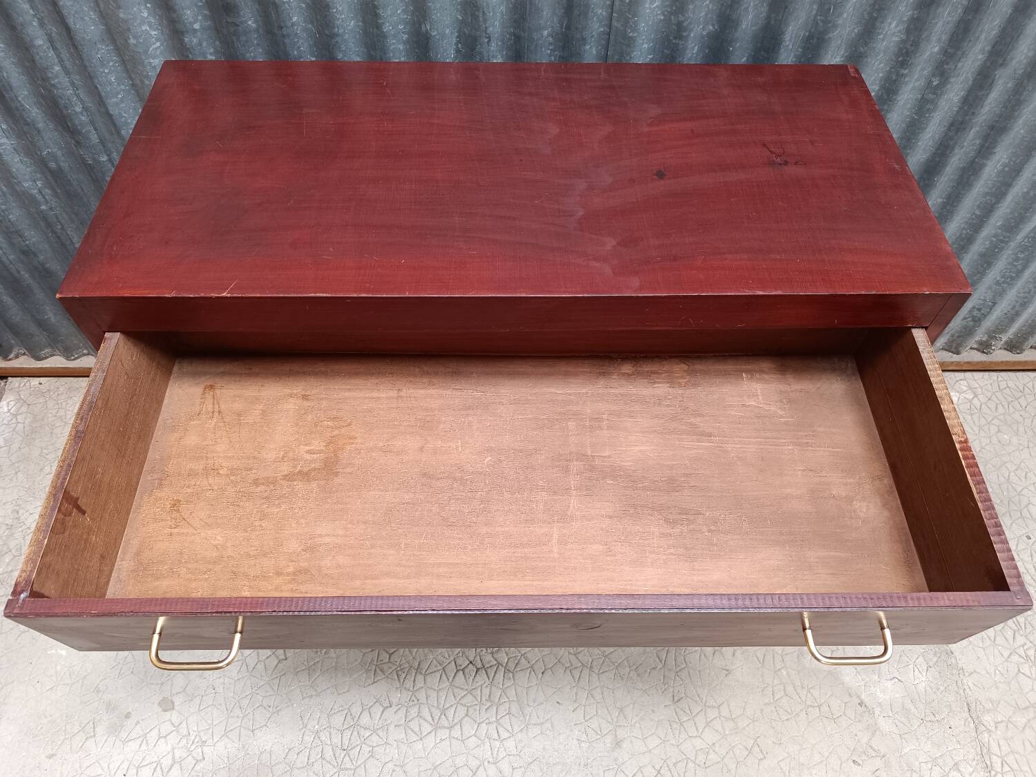 Vintage Scandinavian 4-drawer chest