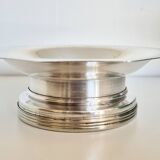 Antique butter dish Coquillor-Glace in silver-plated metal