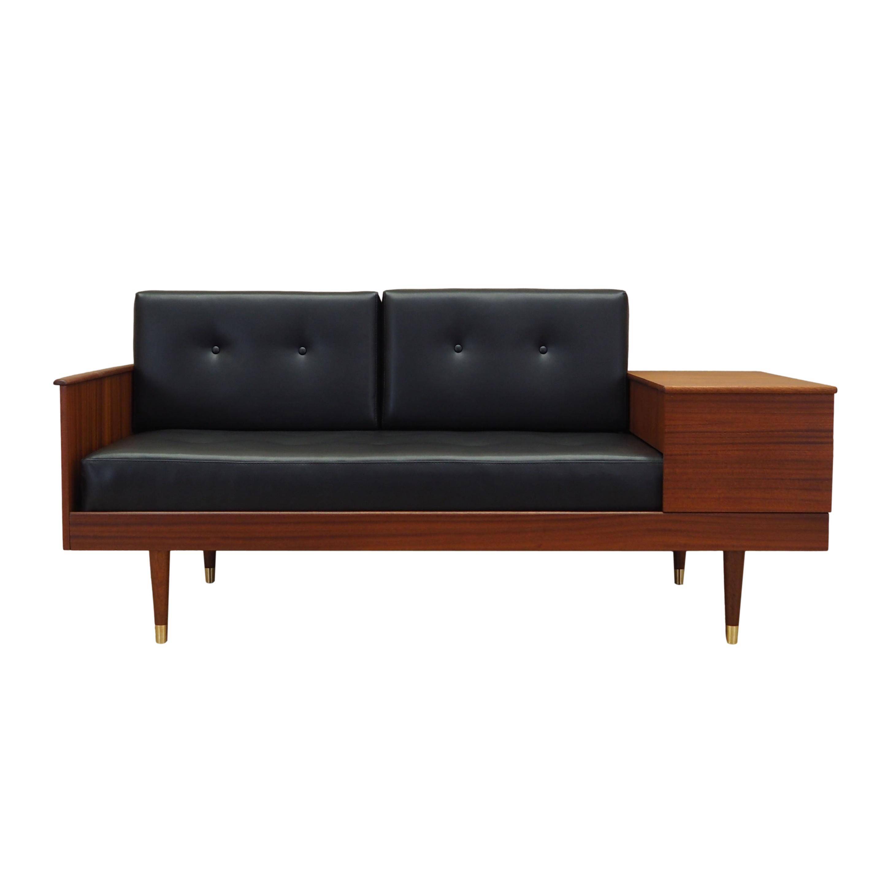 Mahogany sofa, Norwegian design, 1960s, designer: Ingmar Relling