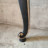 Large console in blackened wood