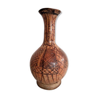 Old ethnic vase