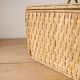 Vintage wicker trunk