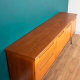 Retro Teak 1960s Long Meredew Sideboard On Hairpin Legs