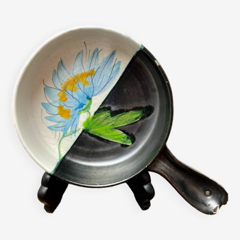 Cerenne Vallauris ceramic frying pan