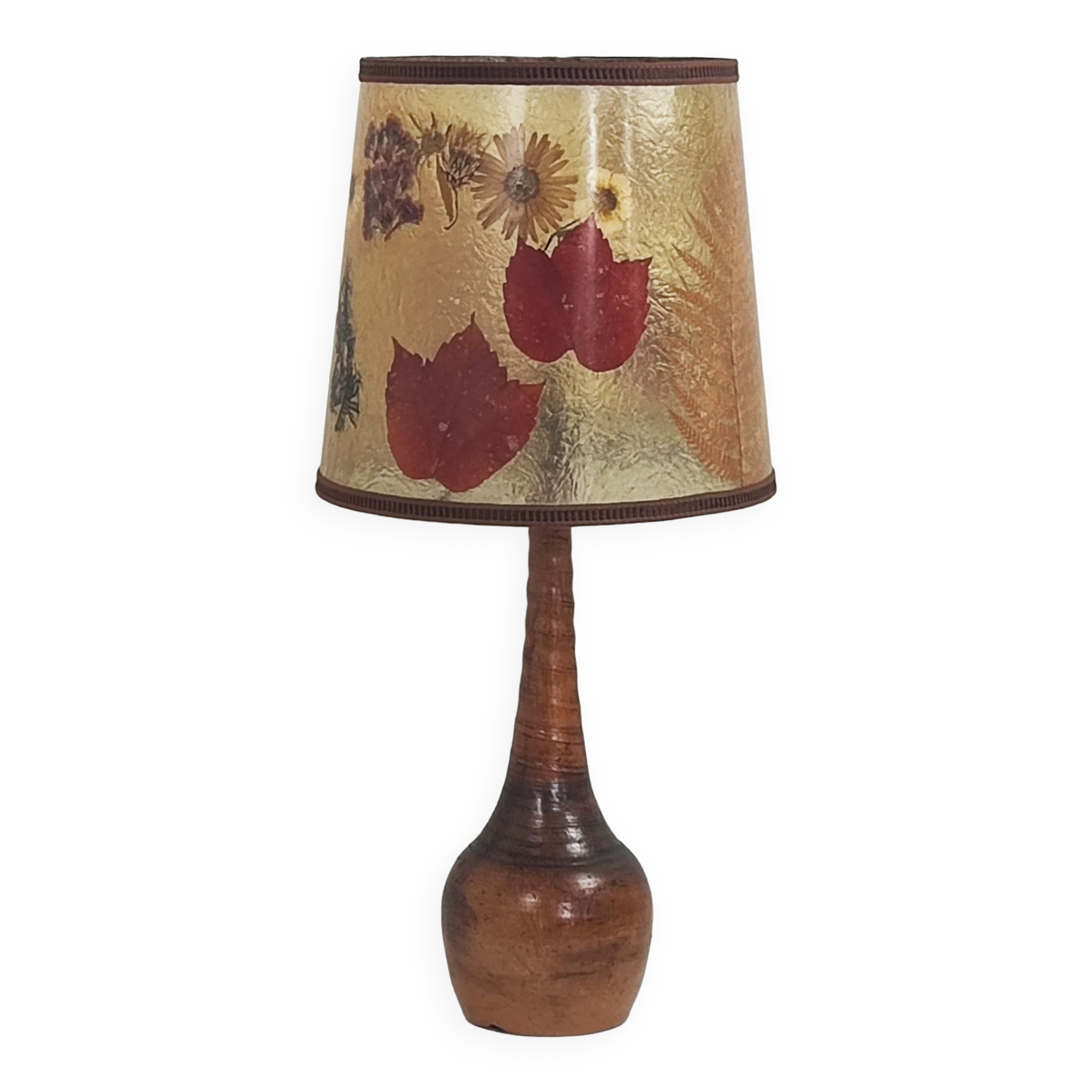Lampe en céramique vintage