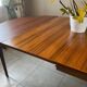 Vintage French house extendable round table (very large when unfolded)