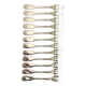 Christofle France, 12 dessert cake forks 1970/1980 in new condition.