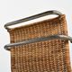 D42 tubular steel and cane armchair, Tecta, Germany, circa 1980