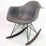 Rocking Chair Made In Plastic By Charles & Ray Eames For Vitra