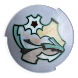 Flora Gouda ceramic serving plate decor Artistique