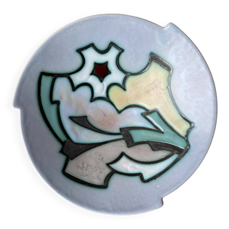 Flora Gouda ceramic serving plate decor Artistique