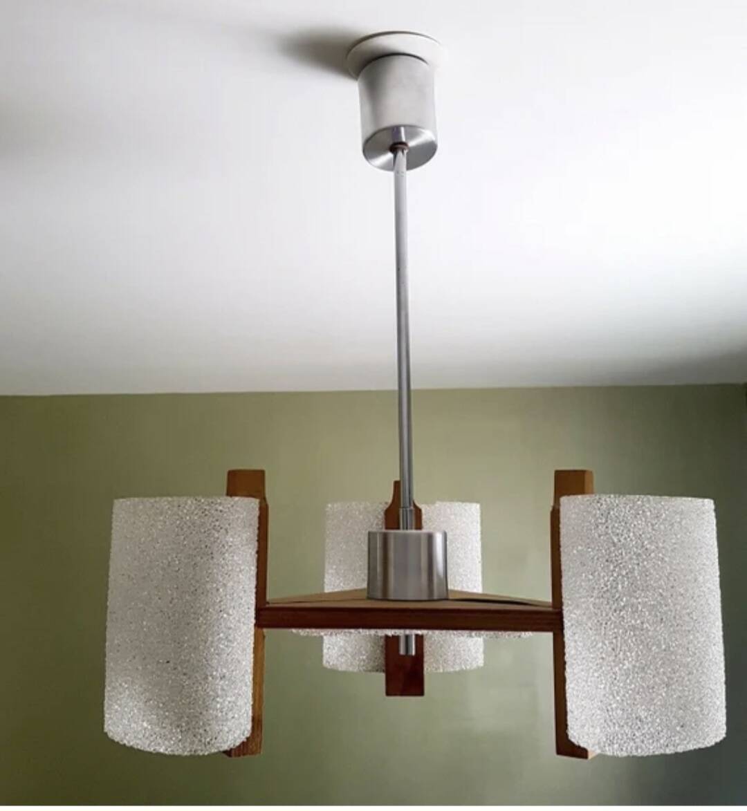 Scandinavian chandelier from the 1960s