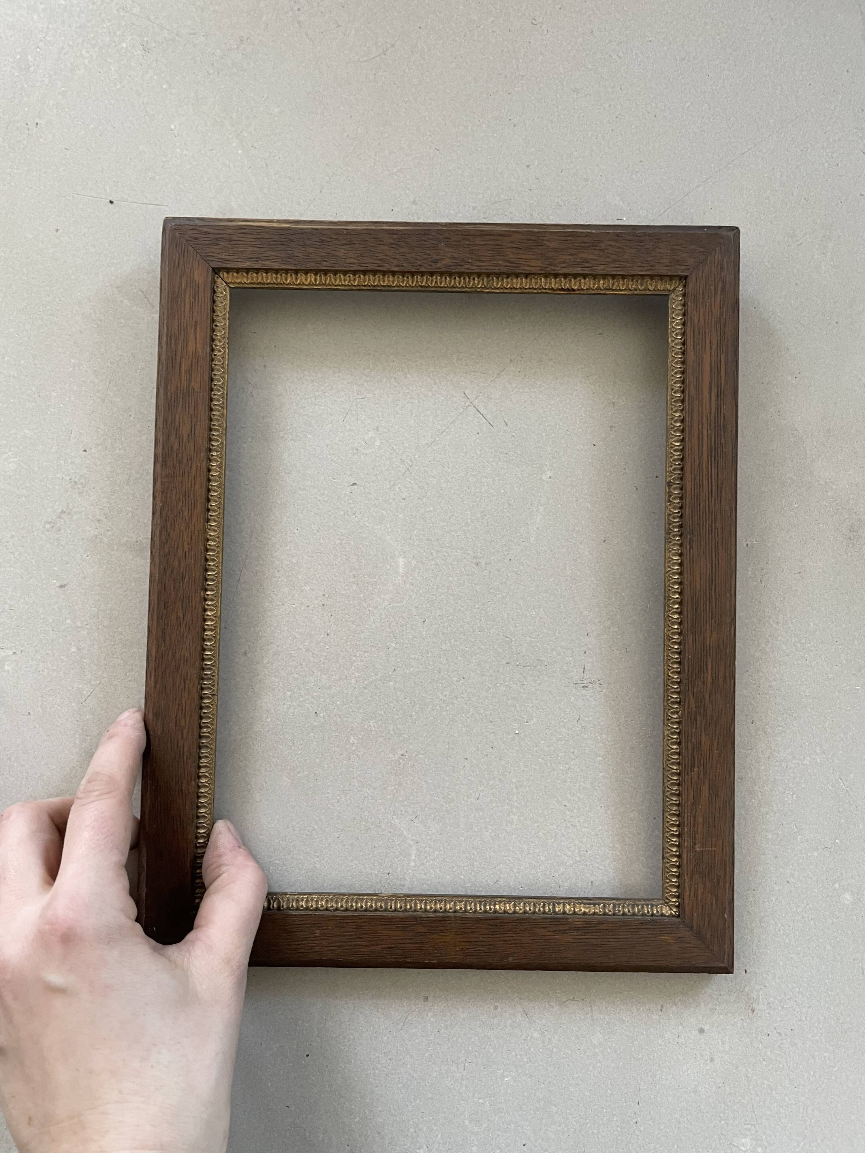 Old wooden frame