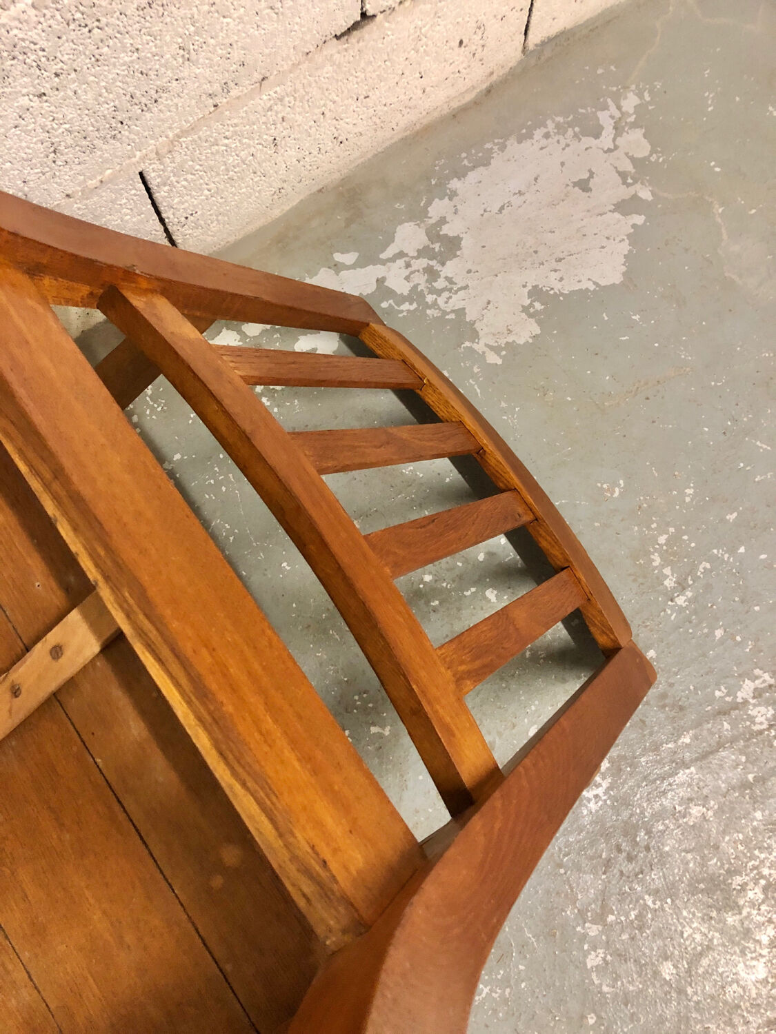 Reconstruction period armchair, René Gabriel style, 1950s