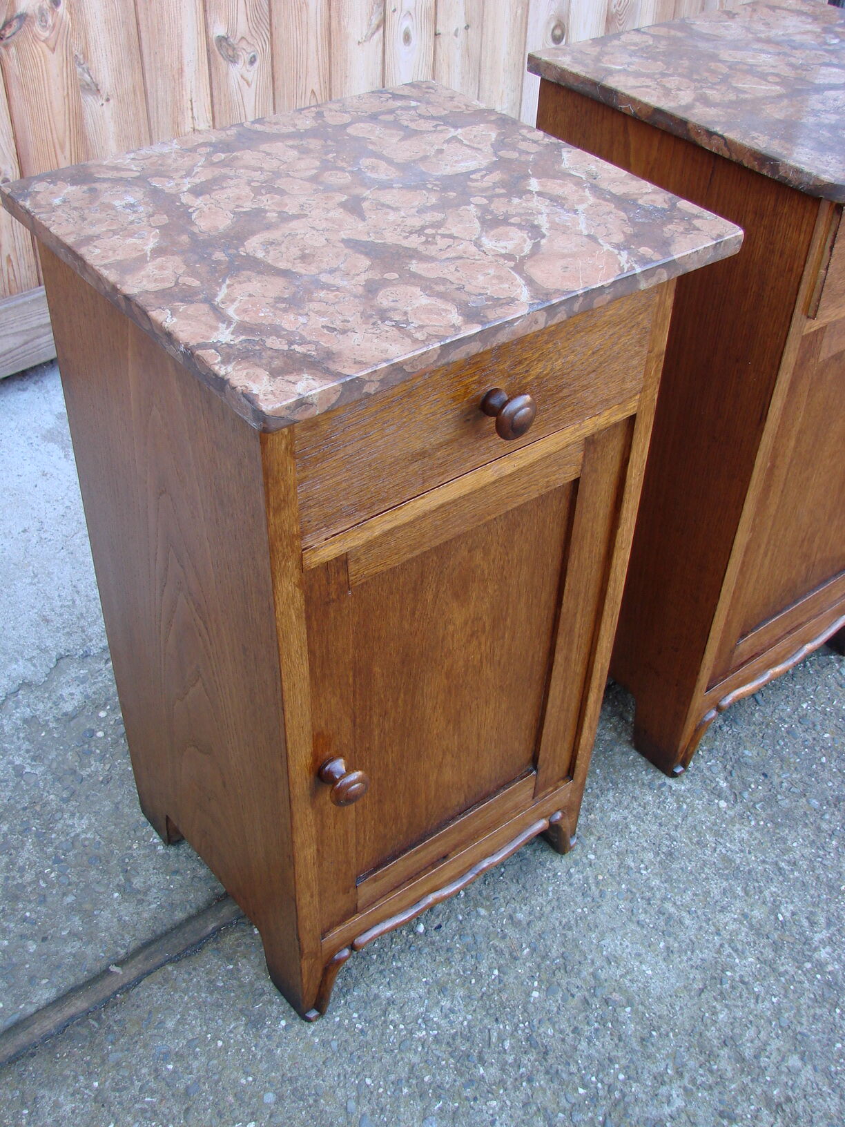 Pair of cupboards from 19th century
