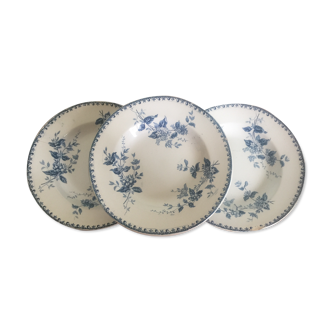 3 hollow plates Saint Amand Caifa