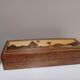 Wooden pen tray