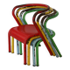 Jacques Hitier children's chair yellow