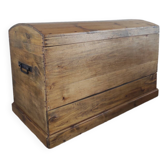 Vintage wooden trunk