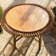 Table basse en rotin