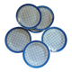 6 assiettes plates anciennes "Michel " de Gien