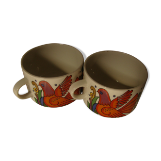 2 acapulco tea cups Villeroy and Boch
