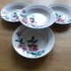 Set of 4 deep plates from Sarreguemines model Monceau 200214