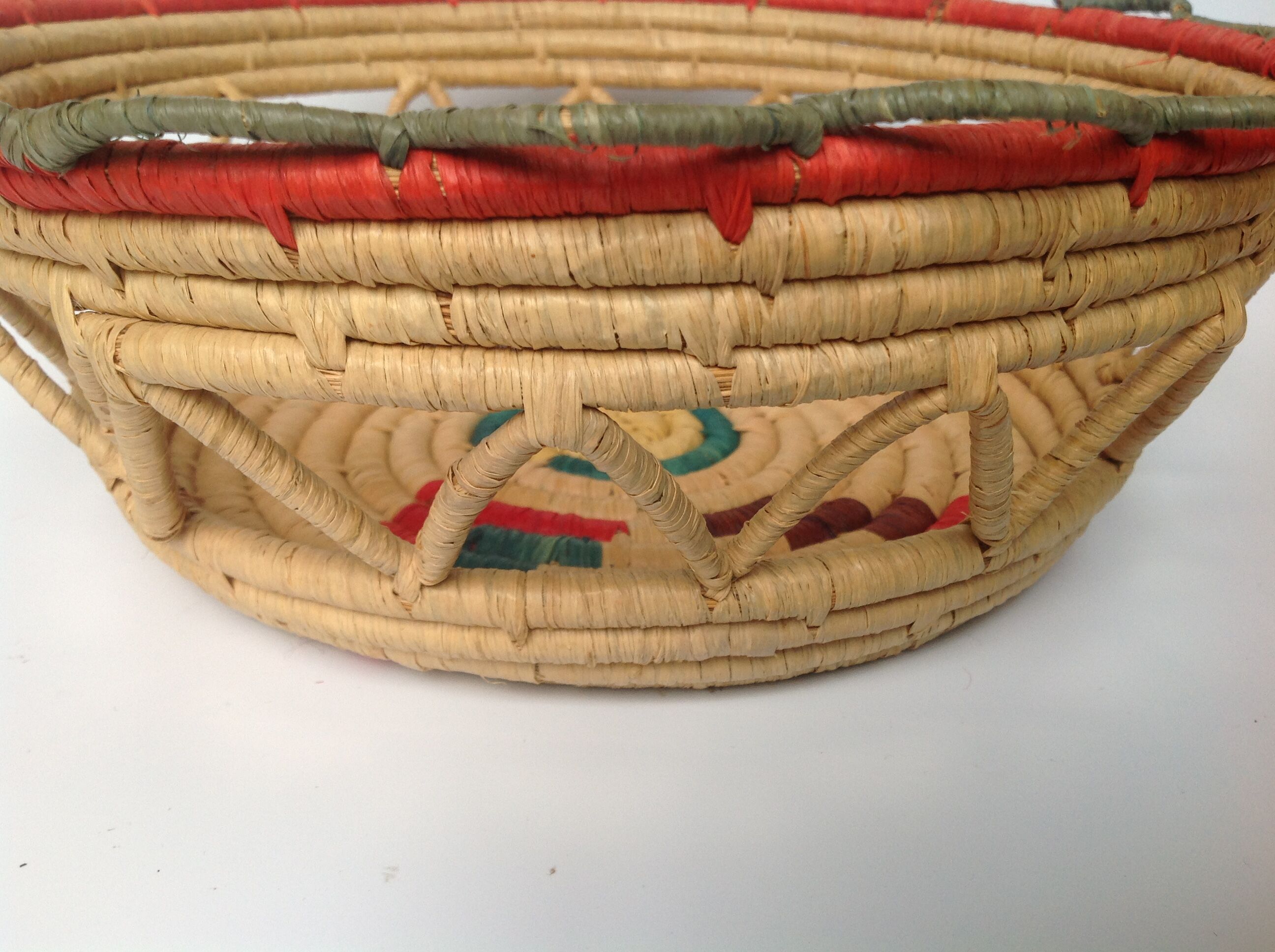 Handcrafted braided basket