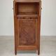 Antique wooden gramophone sideboard Art Deco France 1950
