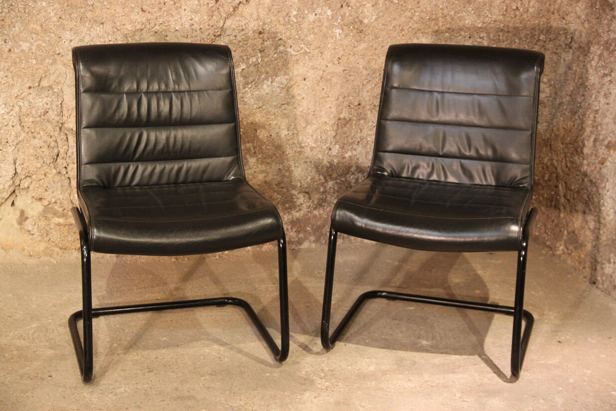 Pair office chair richard sapper editions knoll