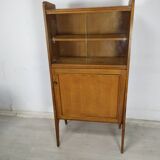Vintage oak secretary shelf