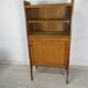Vintage oak secretary shelf
