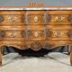 Walnut Sauté Crossbow Commode, Louis XV style – Early 20th century