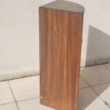 Wooden corner shelf