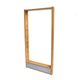Scandinavian pine mirror, Sweden, 1970, 120cm x 60cm