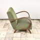 H 410 type C Armchair designed by Jindrich Halabala, 1940s, Czechoslovakia