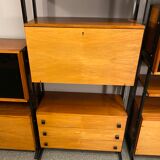 Book case Modular Walnut vintage 60’