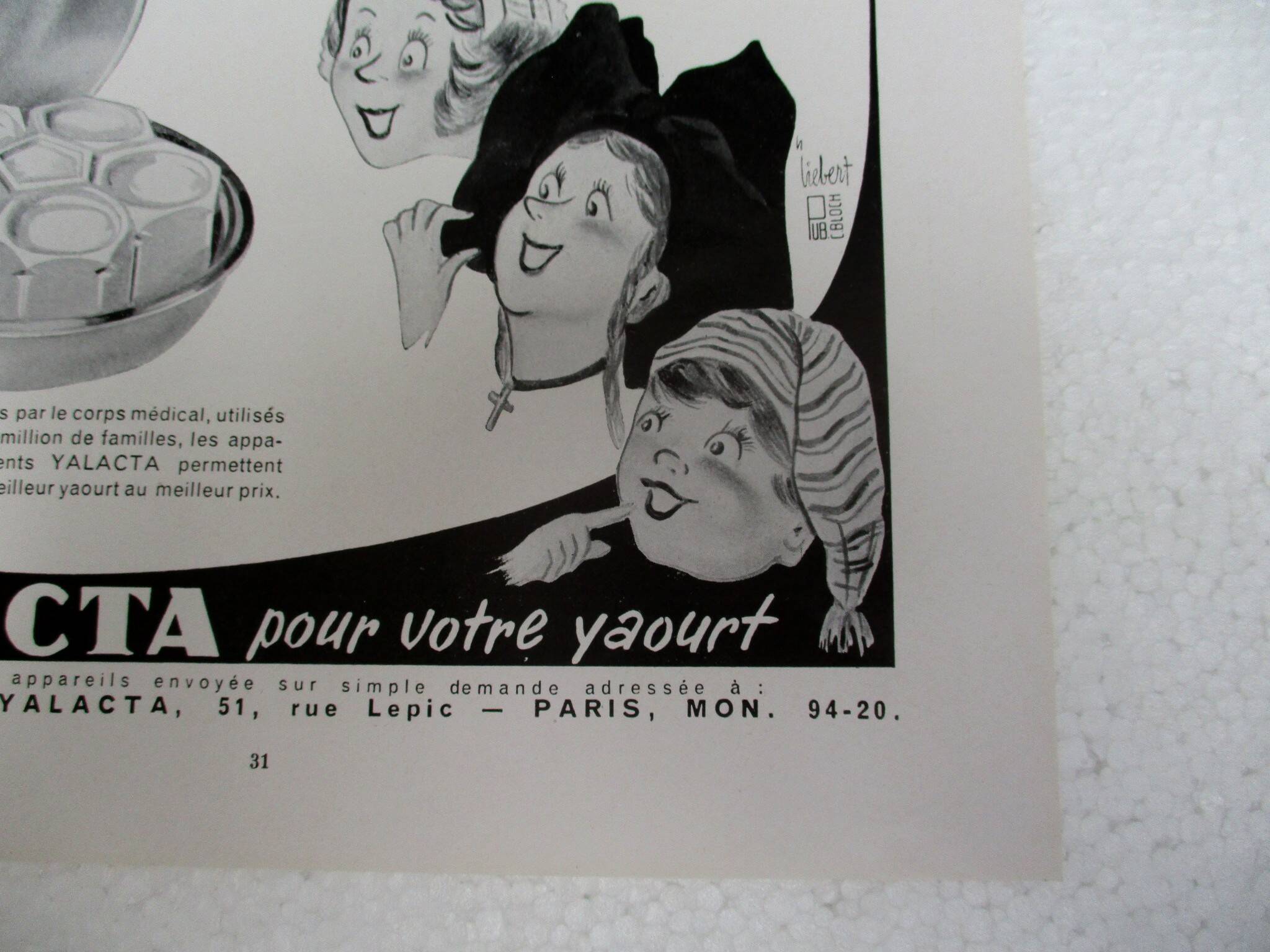 Old “Yalacta” and “Flowers of Holland” advertising from the 1950s