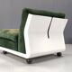 Modular velvet canapé Amanta by Mario Bellini for C&B Italia
