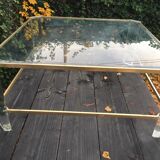 1970 lucite coffee table