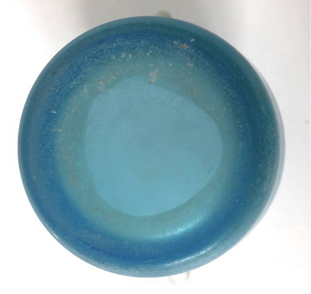 Vase amphore bleu